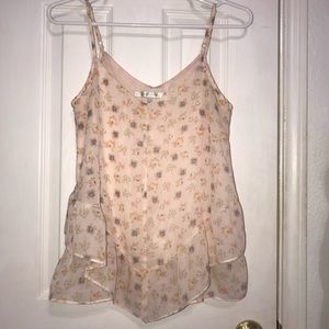 Lauren Conrad floral camisole